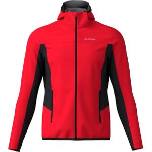 Löffler Мъжко софтшел яке Löffler Hooded Jacket North Airblocc Light Softshell jacket - Red - размер 54 (EU) (003-3730-0115)