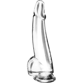 BASIC X Cesar transparentní penis s přísavkou XL