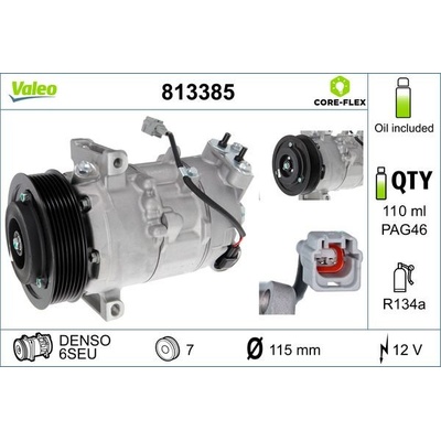 Kompresor, klimatizace VALEO 813385