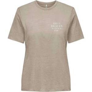ONLY Тениска onllucy life reg s/s detail glit top jrs