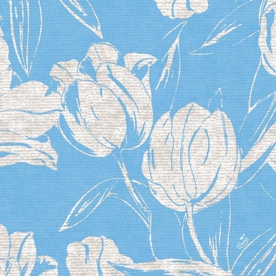 Duni Tilla blue papierové servítky 3V 33x33cm 250ks