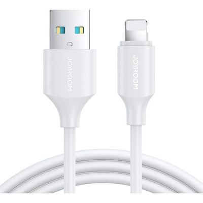 Кабел за зареждане / пренос на данни Joyroom, USB към Lightning, 2.4A, 2m, бял, (S-UL012A9) (S-UL012A9 2m white)