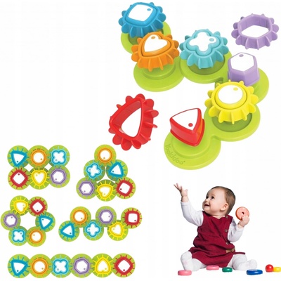 Yookidoo Ozubené tvary do vany – Zboží Mobilmania