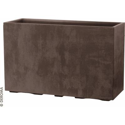 Deroma Kvetináč Millenium 99 cm so zásobníkom na vodu - brownstone