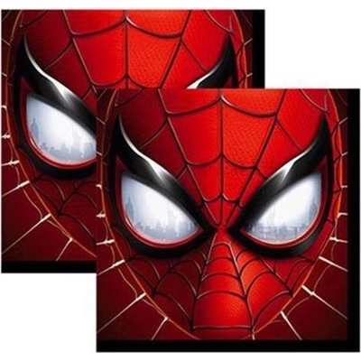 Cakesicq Papierové obrúsky Spiderman 16x16cm 20ks