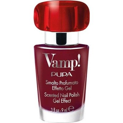 PUPA Milano Lak na nehty VAMP! (Scented Nail Polish Gel Effect) 9 ml 221 Infinite Burgundy