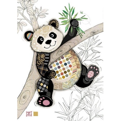 Luxusní přání G046 BUG ART - PO ZI PANDA