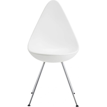 Fritz Hansen Drop white / chróm