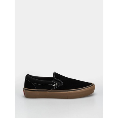 Vans Skate Slip On black/gum/white – Zboží Mobilmania