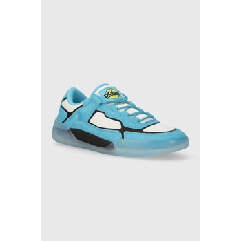 DC Shoes Кожени маратонки DC Metric в синьо (ADYS100742)