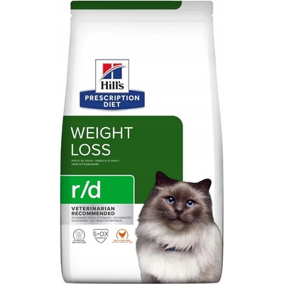 HILL'S Diet R/D Krmivo krmivo pro pro kočky 1,5 kg