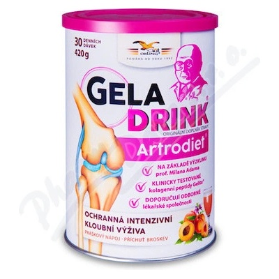 Orling Geladrink Artrodiet nápoj Broskyňa 420 g
