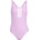 Adidas Дамски бански костюм Adidas Mid Swimsuit Womens - Purple/White