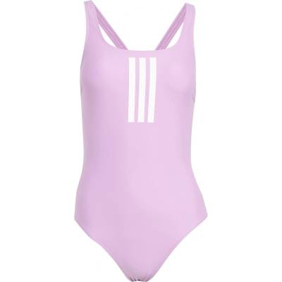 Adidas Дамски бански костюм Adidas Mid Swimsuit Womens - Purple/White