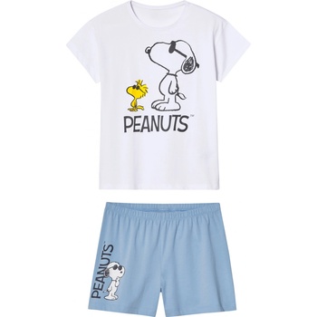 Dívčí pyžamo s kraťasy Peanuts