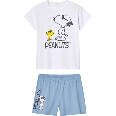 Dívčí pyžamo s kraťasy Peanuts