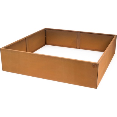 G21 Vyvýšený záhon 132 x 32 x 132 cm, Corten