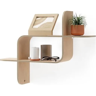 Umbra hk ltd (Канада) Рафт umbra montage за стенен монтаж - цвят светло дърво (umbra 1017571-390)