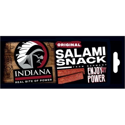 Indiana Jerky Sušená saláma Salami Original 18 g