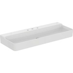 Ideal Standard Conca Ceram - Умивалник 120x45 см, без преливник, с 3 отвора за смесител, бял T380701 (T380701)