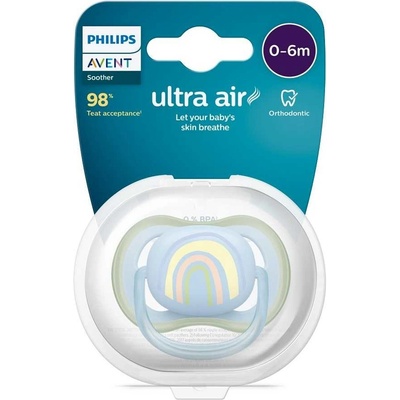 Avent Philips šidítko Ultra air Obrázek 1ks modrá