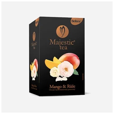 Biogena Majestic Tea Mango a růže 6 x 20 sáčků