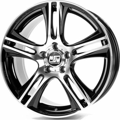 MSW 11 7x15 4x108 ET18 gloss black polished