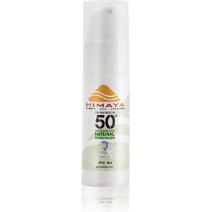 HIMAYA Natural Outdor Sunscreen Youth Solar Cream SPF50+ 200ml - Clear