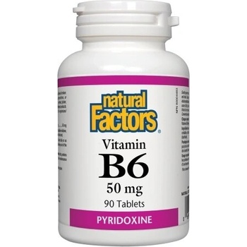 Natural Factors Витамин B6 50 x 90 таблетки | Natural Factors (1230 NF)