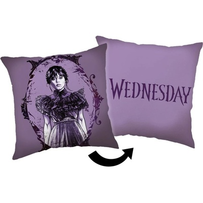 Jerry FabricsVankúš Wednesday Purple Polyester 40x40