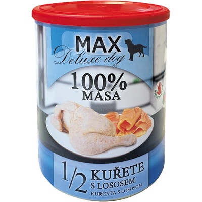 Sokol Falco MAX deluxe 1/2 kurčaťa s lososom 800 g