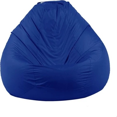 Pufrelax Пуф круша 520л. , Nirvana Gigant - Teteron Blue, За открито, Перящ се калъф, Пълнеж от Полистиролни перли (PUF-G-NGG-TEX-BLURY)