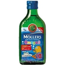 Orkla Möller's Nórsky výživový doplnok Ovocný 250 ml