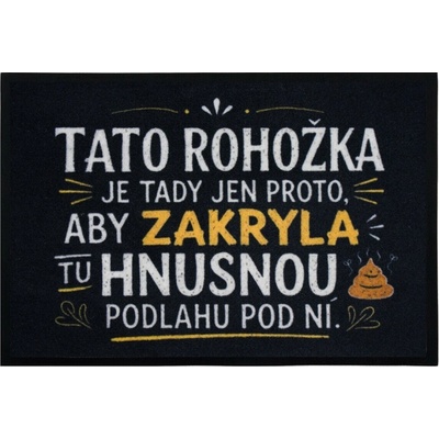 Mercury Flooring Hnusná podlaha čierna 40x60 cm