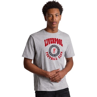 Fan-shop tričko Liverpool FC Collegiate šedé