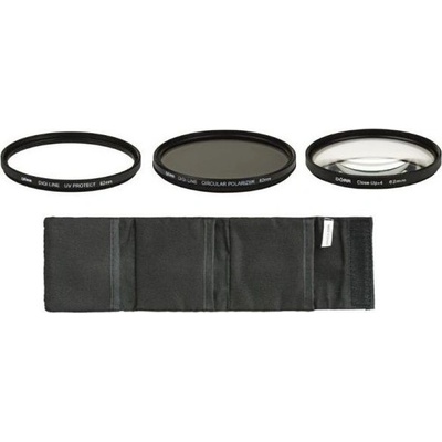 DigiLine Kit (UV+CPL+Close-up +4) 52 mm