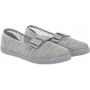 Dětské krajkové baleríny s mašličkou ažurové 6193