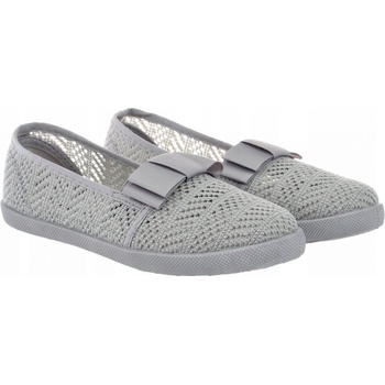 Dětské krajkové baleríny s mašličkou ažurové 6193