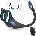 SuperLove Dual Vibrating Cock Ring Anal Lock & Prostate Massager with Remote Black