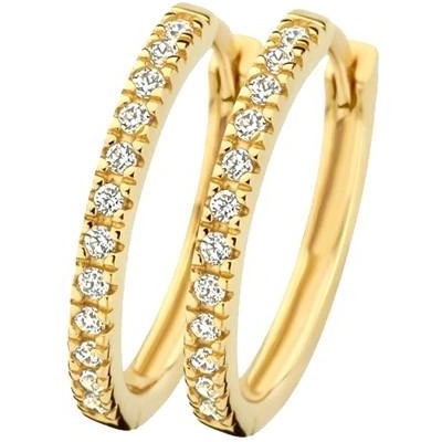 Blush Златни дамски обеци Blush 7309YZI (7309YZI)