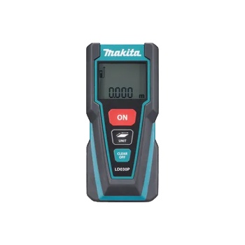 Makita Ролетка Makita лазерна с LCD дисплей противоударна 0.2-30 м, 2 мм/м, LD030P