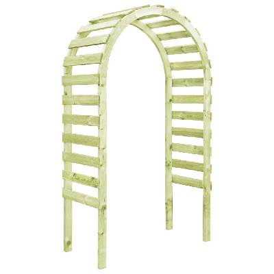 OMAXI Zahradní pergola 130x60x230 cm impregnované borové dřevo 830667