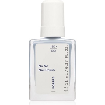 KORRES No No Nail Polish подхранващ лак за нокти цвят 72 Pastel Blue 11ml
