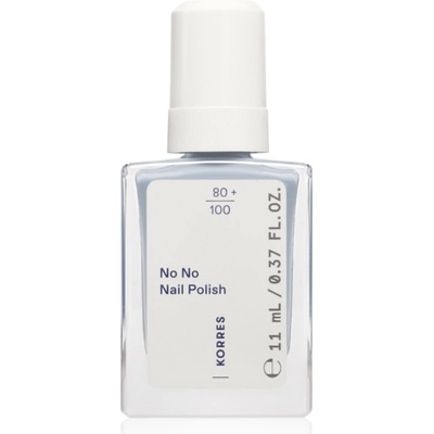 KORRES No No Nail Polish подхранващ лак за нокти цвят 72 Pastel Blue 11ml