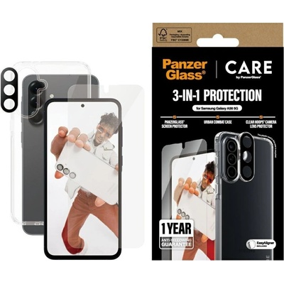 Panzer CARE BY FLAGSHIP Прозрачен защитен екран Samsung 1 броя (CRRCHNUG38380) (CRRCHNUG38380)