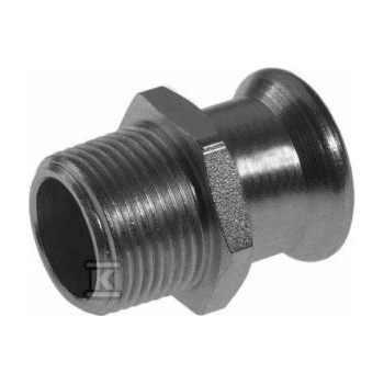 KAN-therm Connector with gz 42x1 1/2 steel sprink