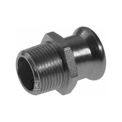 KAN-therm Connector with gz 42x1 1/2 steel sprink