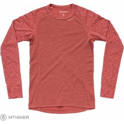 Devold Duo Active Merino 205 dámske tričko marsala