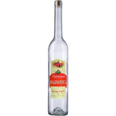 Podvihorlatská malinovica 50% 0,5 l (čistá fľaša)