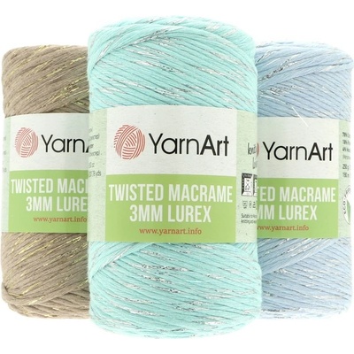 YarnArt Twisted Macrame Lurex 3mm 250g 190m